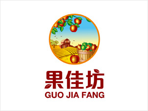 果佳坊農(nóng)業(yè)林業(yè)畜牧業(yè)漁業(yè)logo設(shè)計