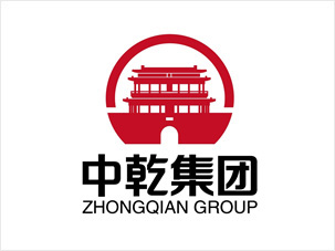 北京中乾建筑工程集團(tuán)公司logo設(shè)計 