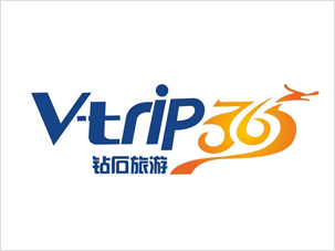 V-trip365 鉆石旅游標(biāo)志設(shè)計(jì)與理念說明