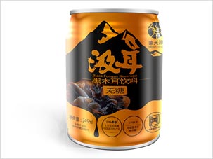 蒙天源公司汲耳黑木耳飲料包裝設(shè)計案例