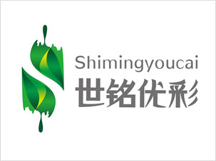 天津世銘優(yōu)彩油漆涂料公司標志設(shè)計案例