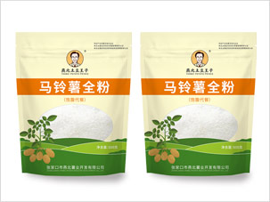 燕北薯業(yè)農產品包裝設計案例圖片