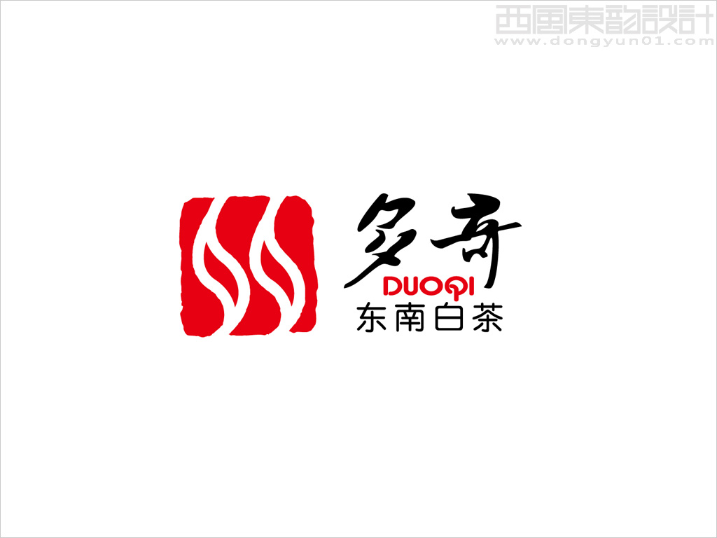 多奇東南白茶茶葉品牌logo設(shè)計(jì)