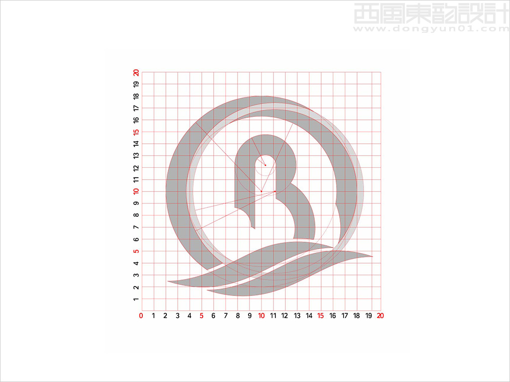 博仲盛景醫(yī)藥技術(shù)公司logo設(shè)計標準化制圖