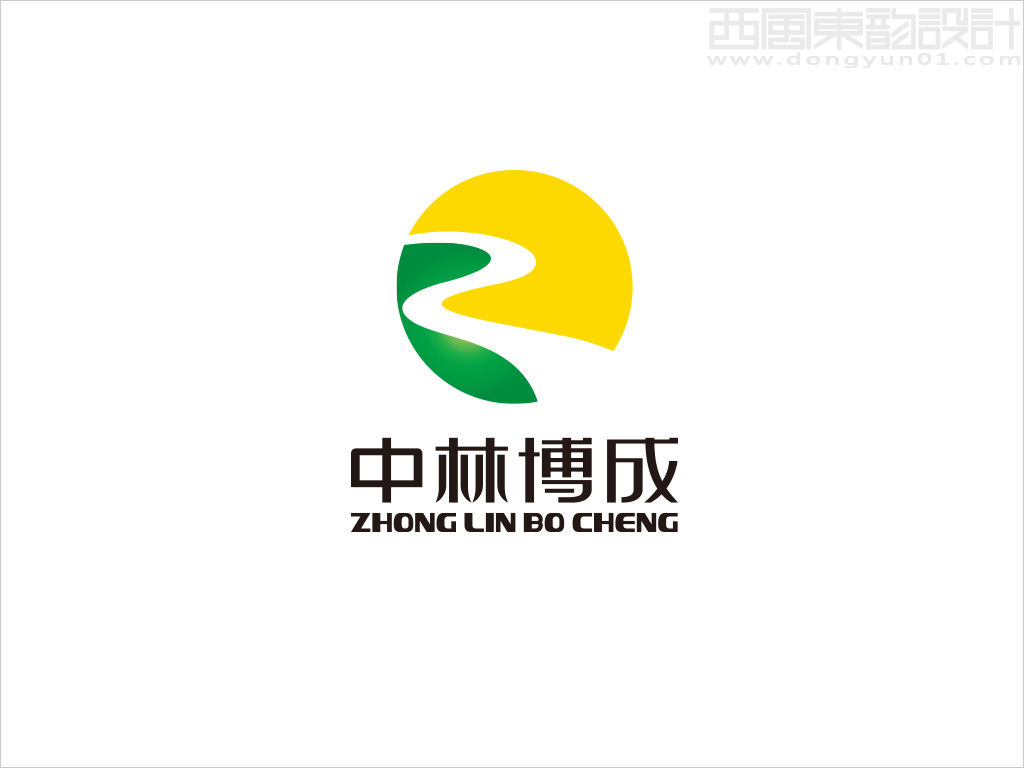 中林博成（北京）園林工程公司logo設(shè)計