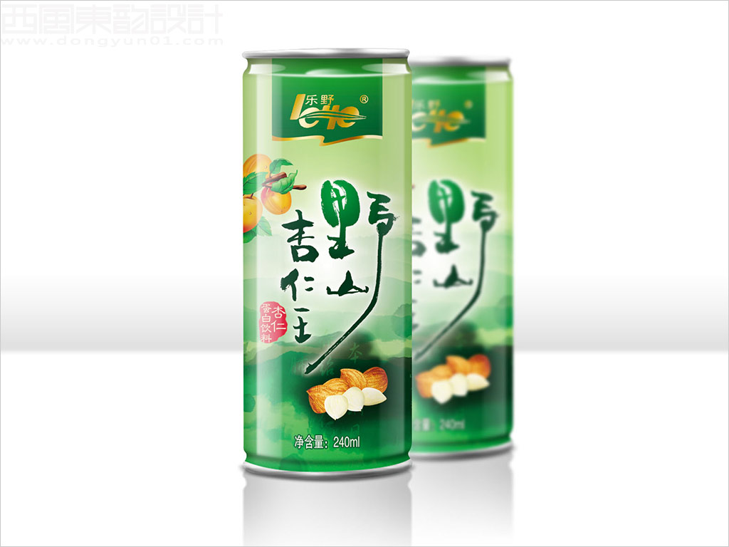 承德樂野食品有限公司杏仁蛋白飲料包裝設(shè)計(jì)餐飲渠道版