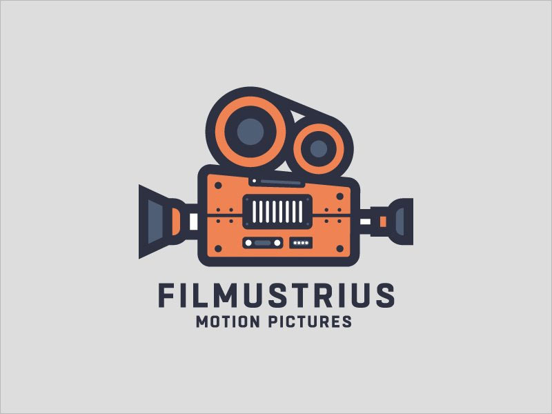 FILMUSTRIUS MOTION PICTURES LOGO設(shè)計