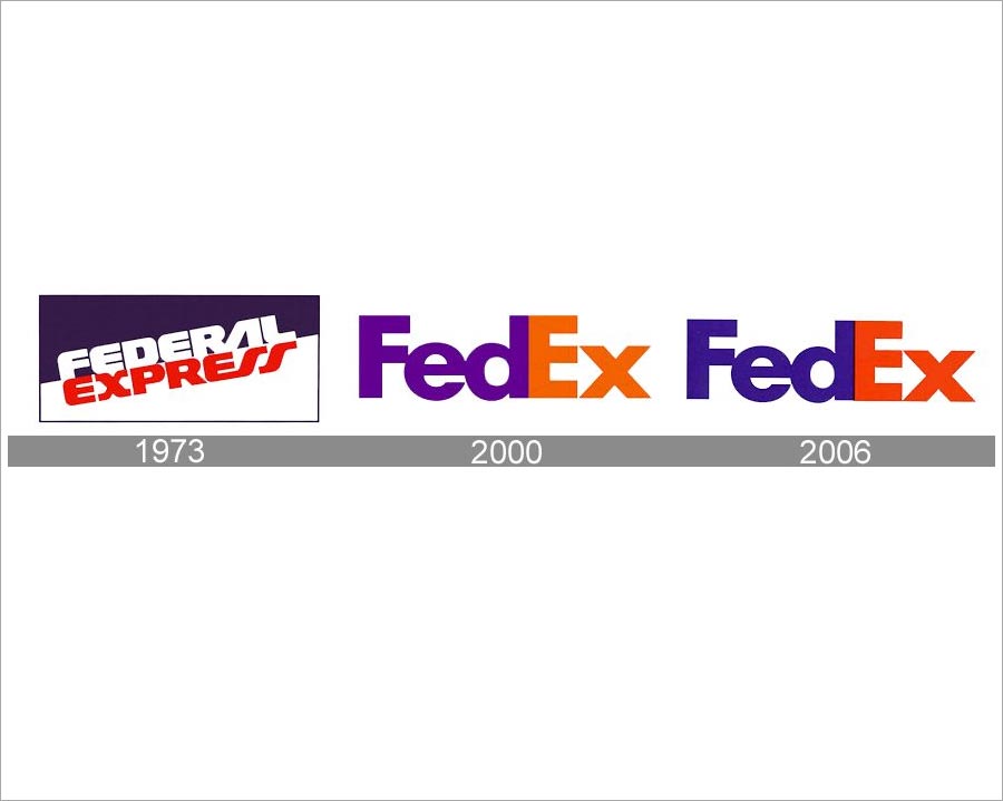 FedEx美國聯(lián)邦快遞重新優(yōu)化標(biāo)志設(shè)計(jì)