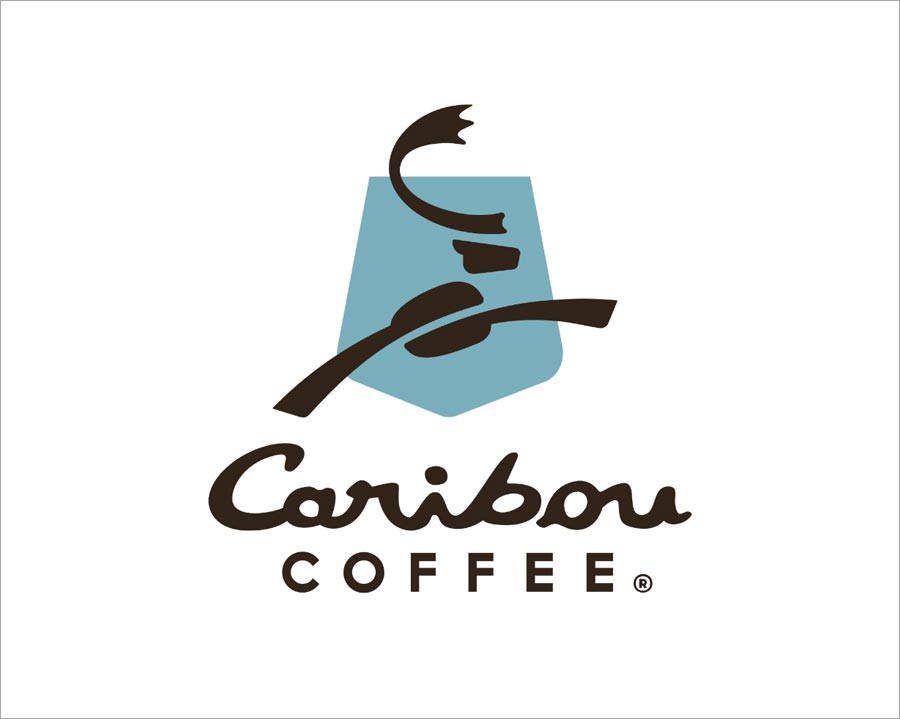 Caribou Coffee 標(biāo)志設(shè)計(jì)