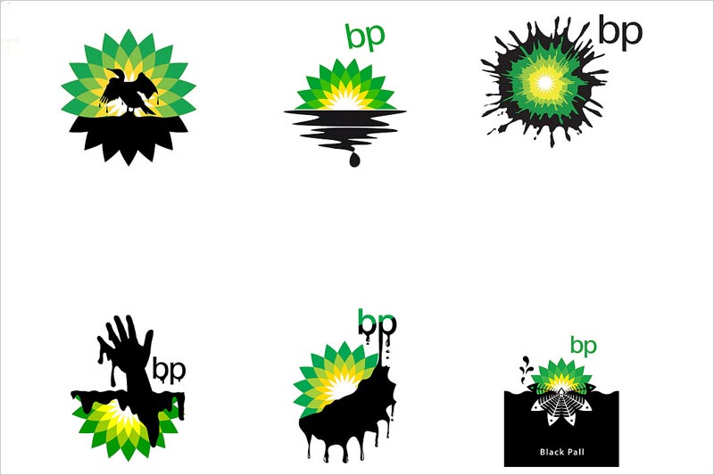 BP 標(biāo)志設(shè)計(jì)被惡搞