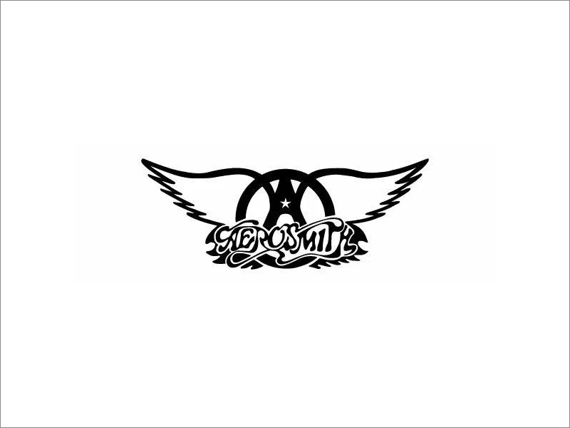 Aerosmith搖滾樂隊(duì)logo設(shè)計(jì)