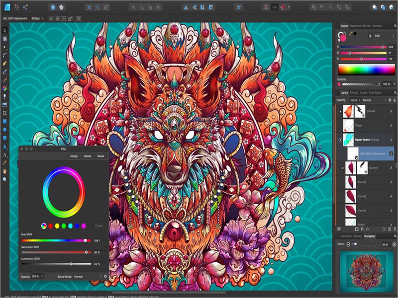 Affinity Designer logo與vi設(shè)計(jì)軟件