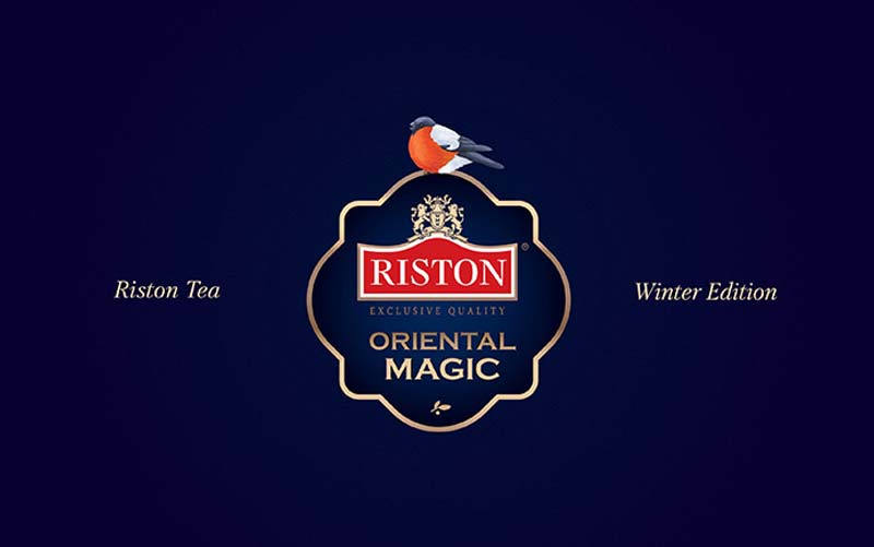 斯里蘭卡Riston Tea Winter Edition紅茶logo設(shè)計