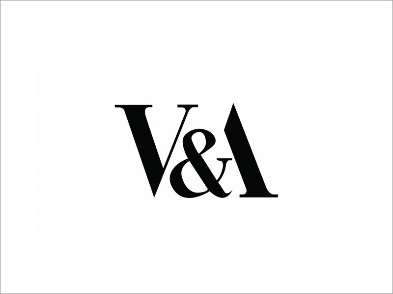 V＆A logo設(shè)計，由Alan Fletcher在1990年設(shè)計，至今仍在使用