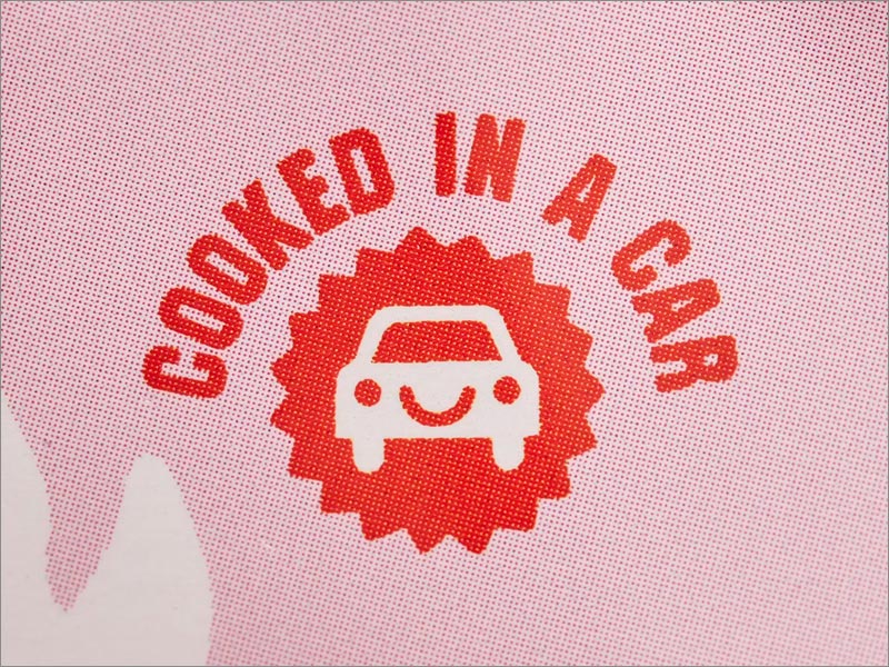 COOKED IN A CAR LOGO設(shè)計