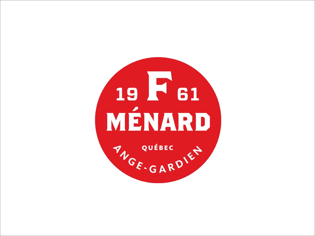 加拿大梅納德（F.Ménard）豬肉食品logo設(shè)計(jì)