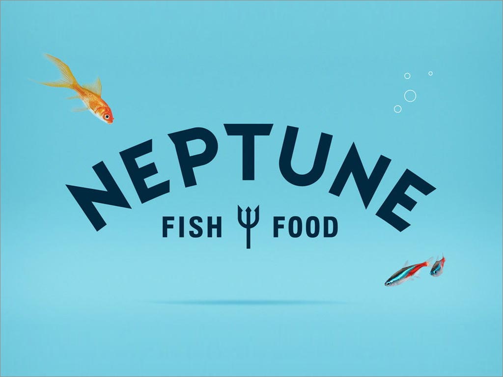 Bob Martin Neptune觀賞魚食飼料logo設(shè)計