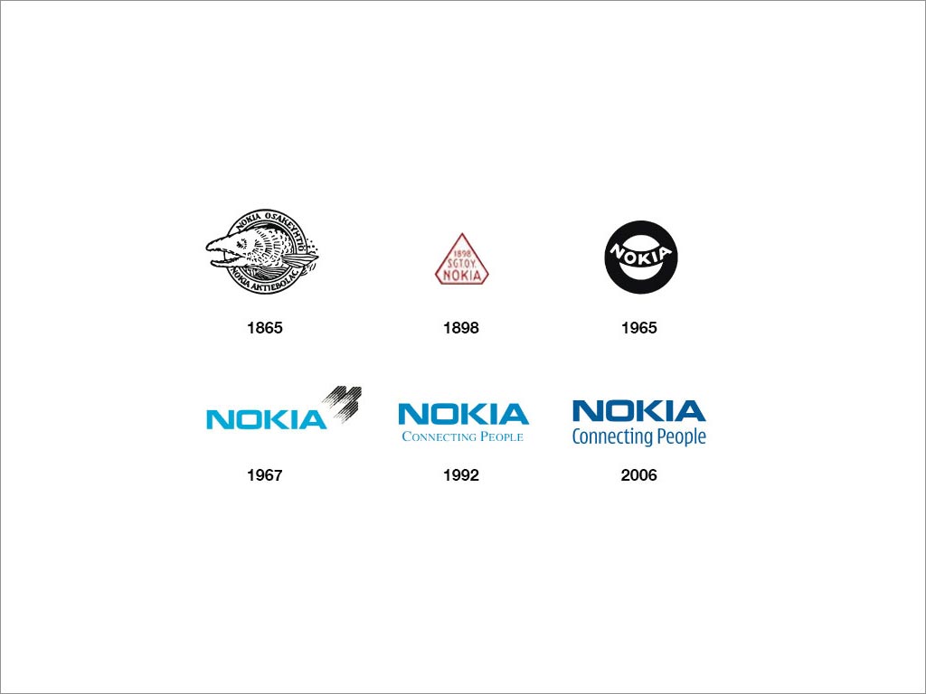 NOKIA logo設(shè)計及其演變過程