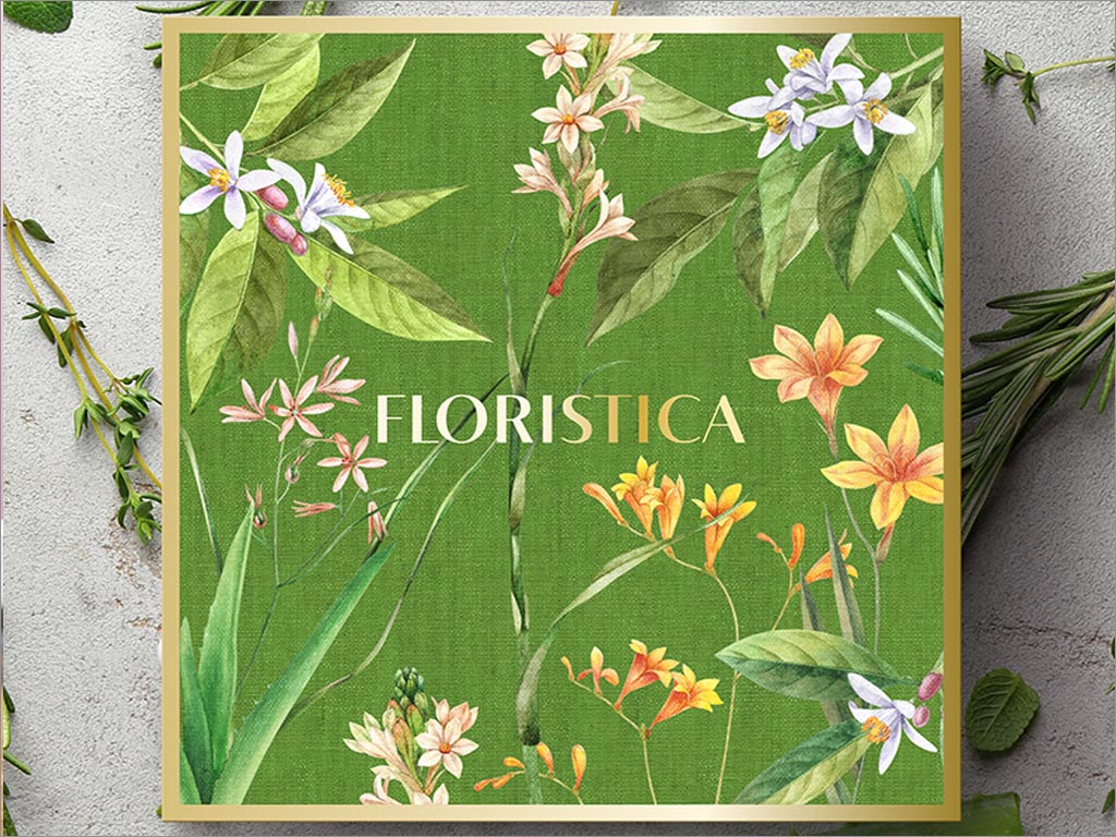 俄羅斯Floristica化妝品禮盒包裝設(shè)計