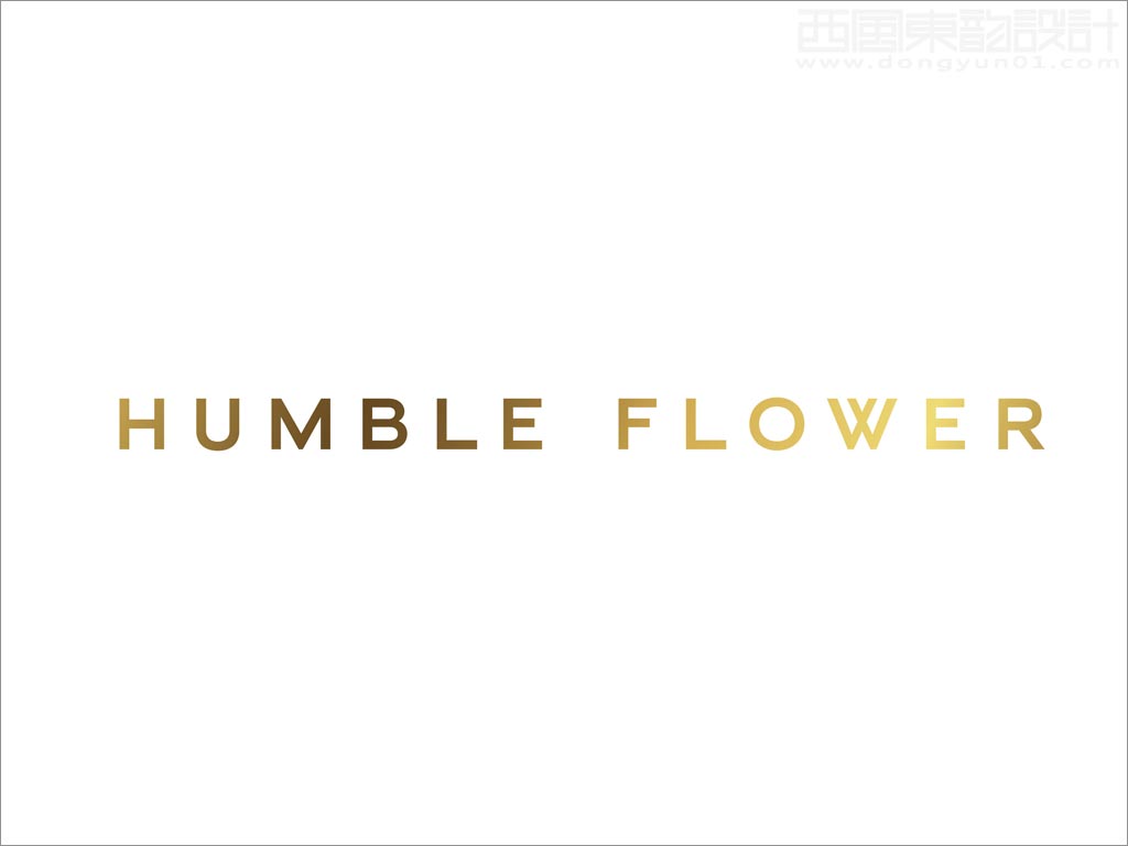 Humble Flower豪華護(hù)膚品logo設(shè)計(jì)