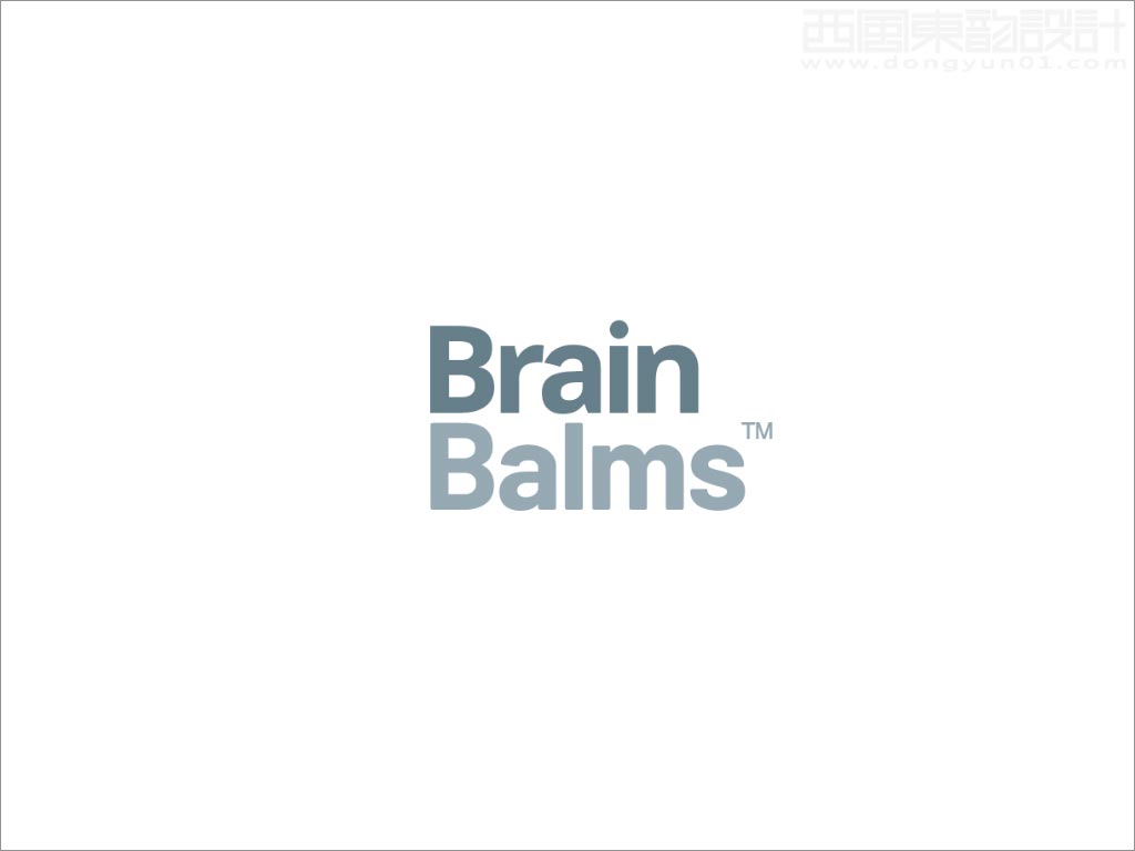 英國BrainBalms精油品牌logo設(shè)計