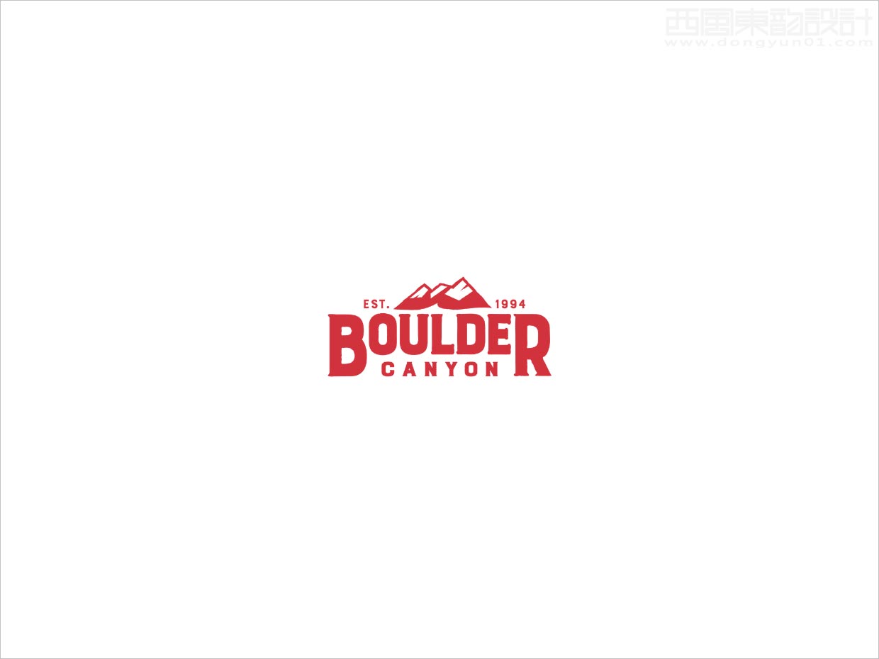 Boulder Canyon薯片休閑食品logo設計