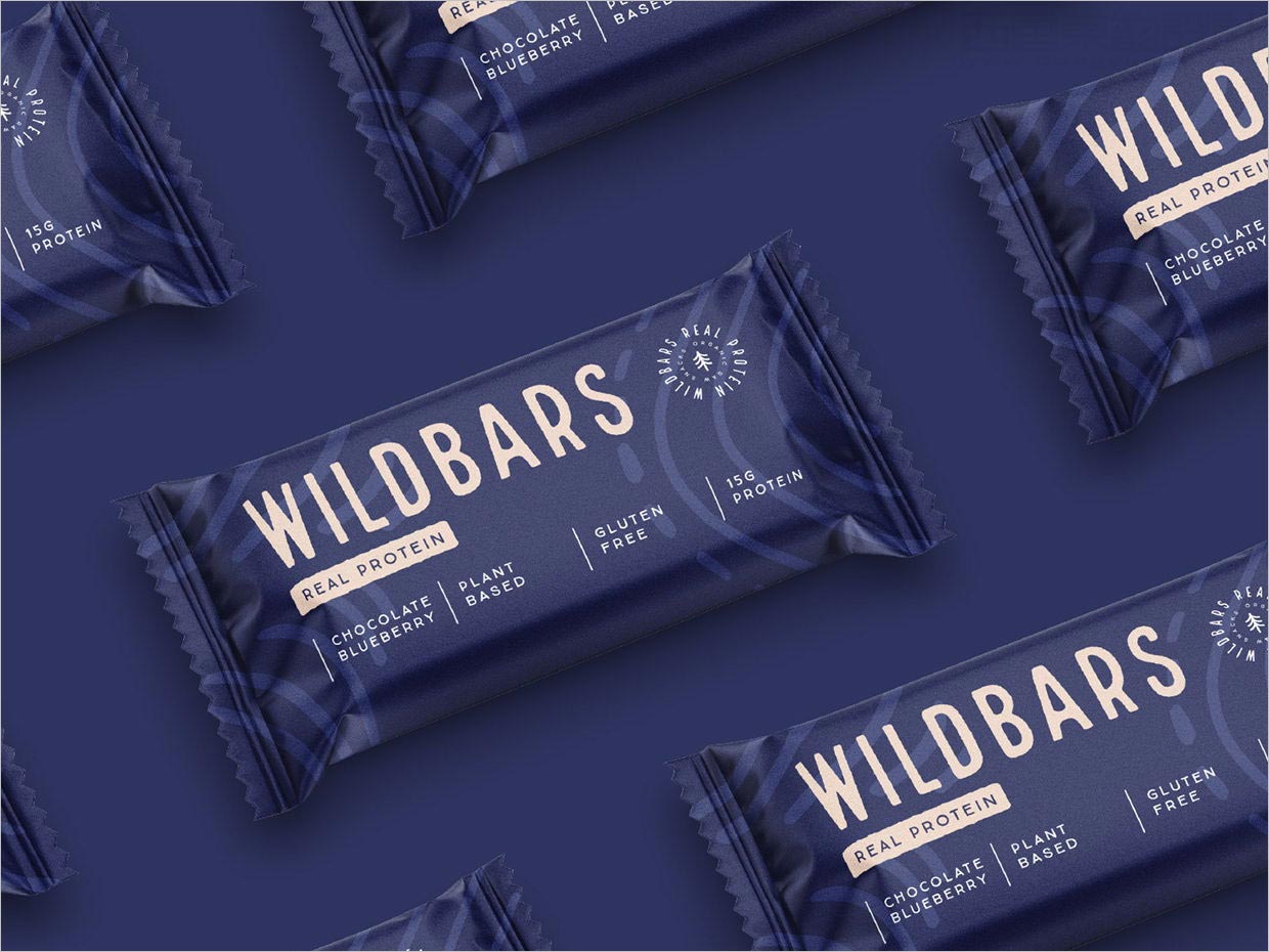 Wildbars蛋白質(zhì)代餐棒包裝設計