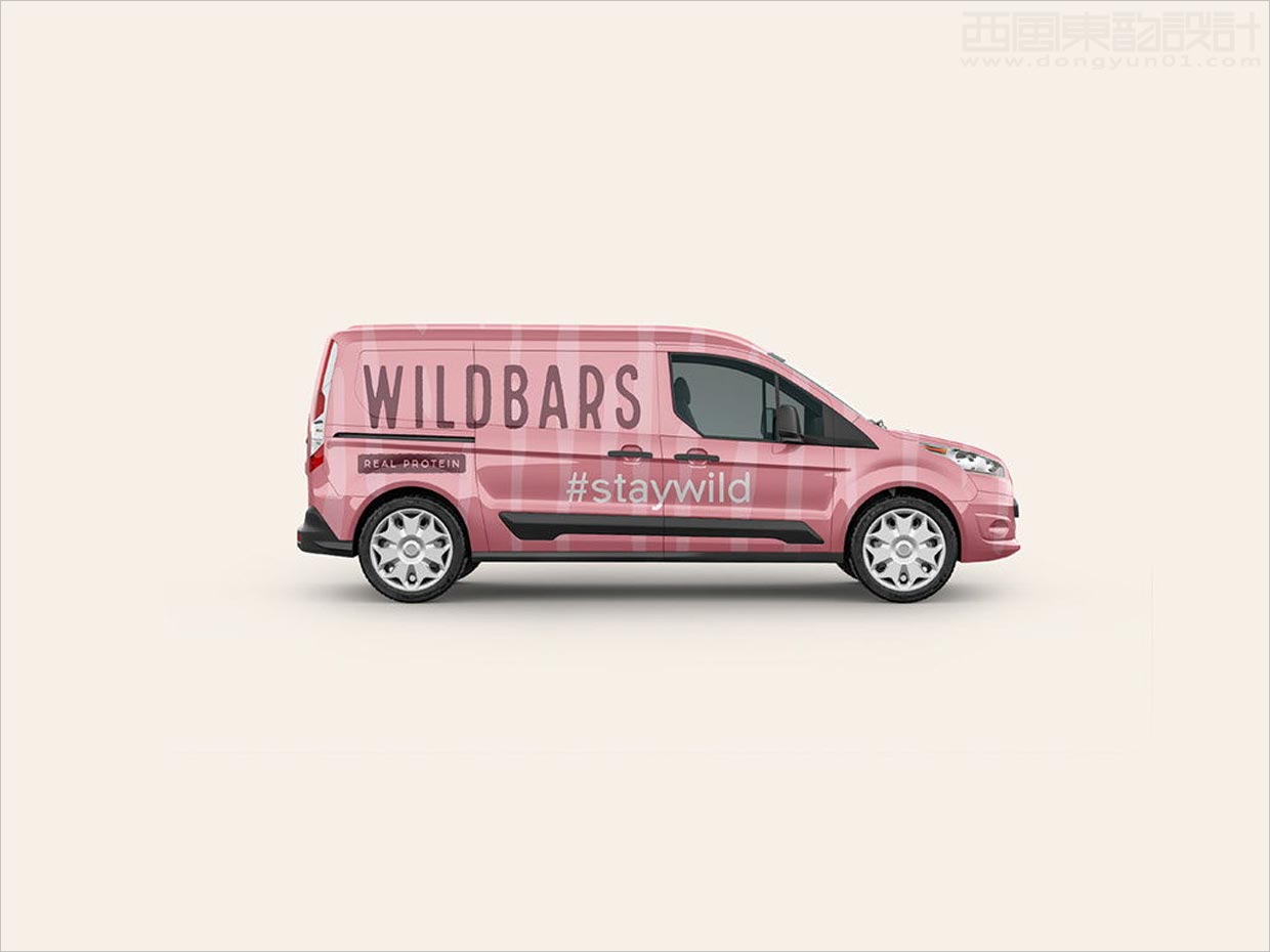 Wildbars蛋白質(zhì)代餐棒車體設計