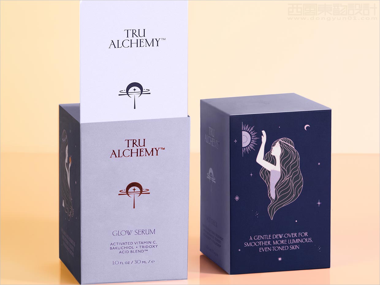 美國Tru Alchemy清潔護(hù)膚品包裝盒設(shè)計(jì)