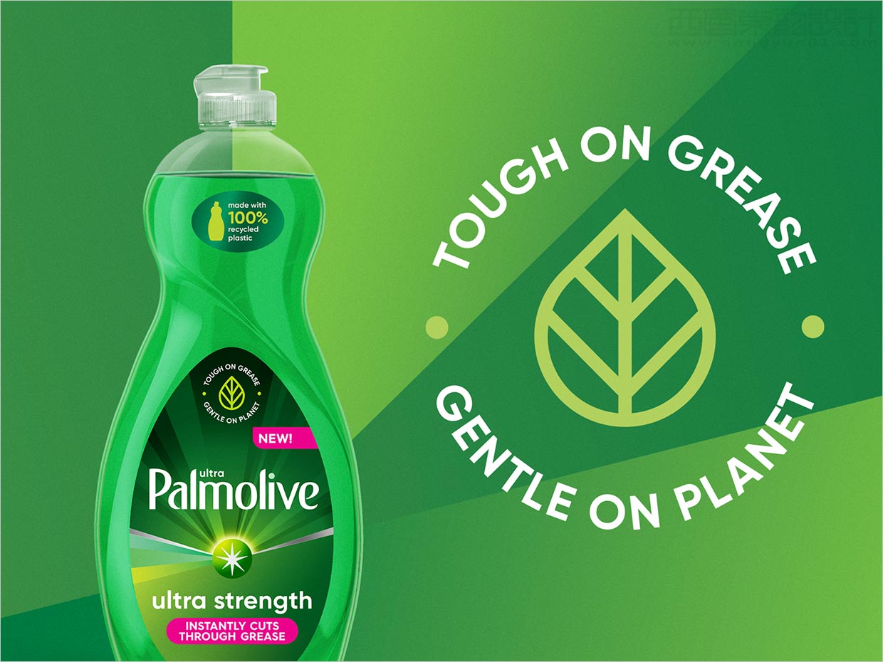 美國(guó)Palmolive洗潔精日化用品包裝設(shè)計(jì)