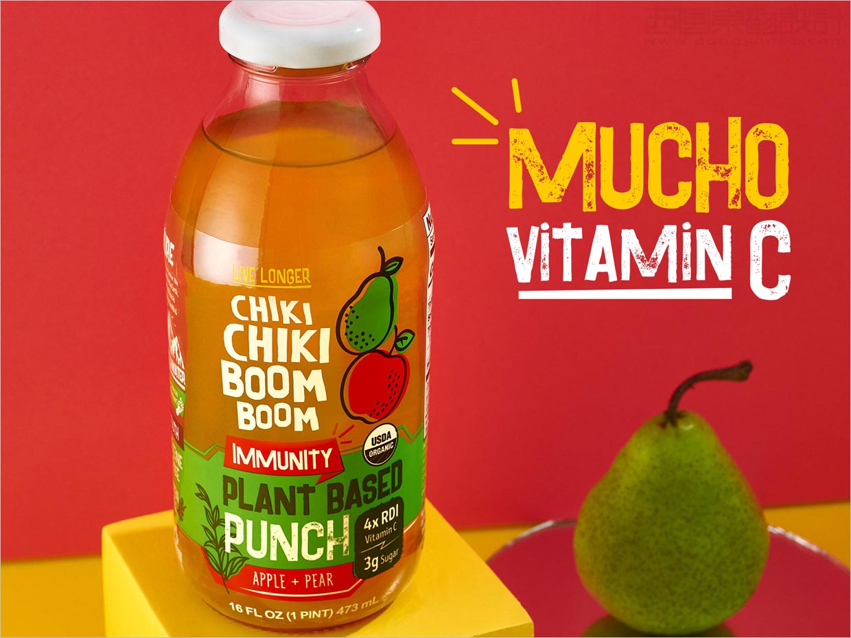 厄瓜多爾Chiki Chiki Boom Boom果汁飲料包裝設(shè)計(jì)