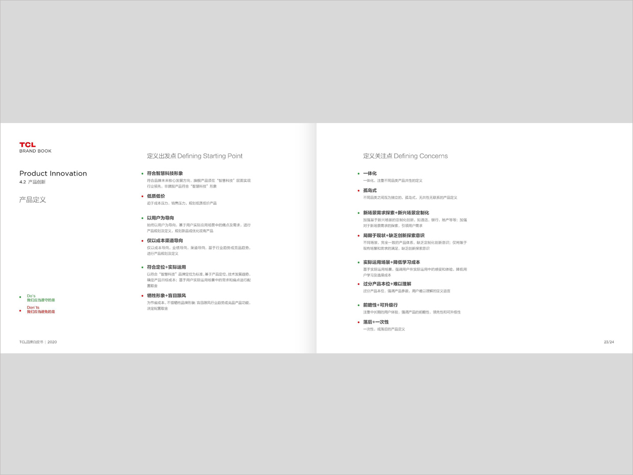 TCL科技集團公司智能終端業(yè)務品牌白皮書設計之品牌創(chuàng)新頁面設計